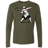 Kratos Banksy Men's Premium Long Sleeve