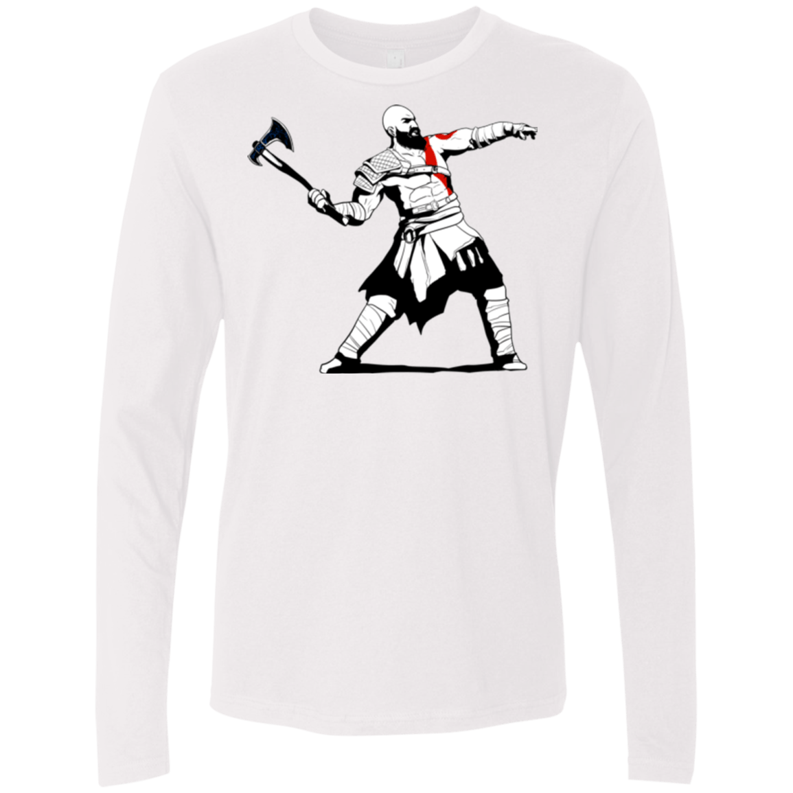 Kratos Banksy Men's Premium Long Sleeve