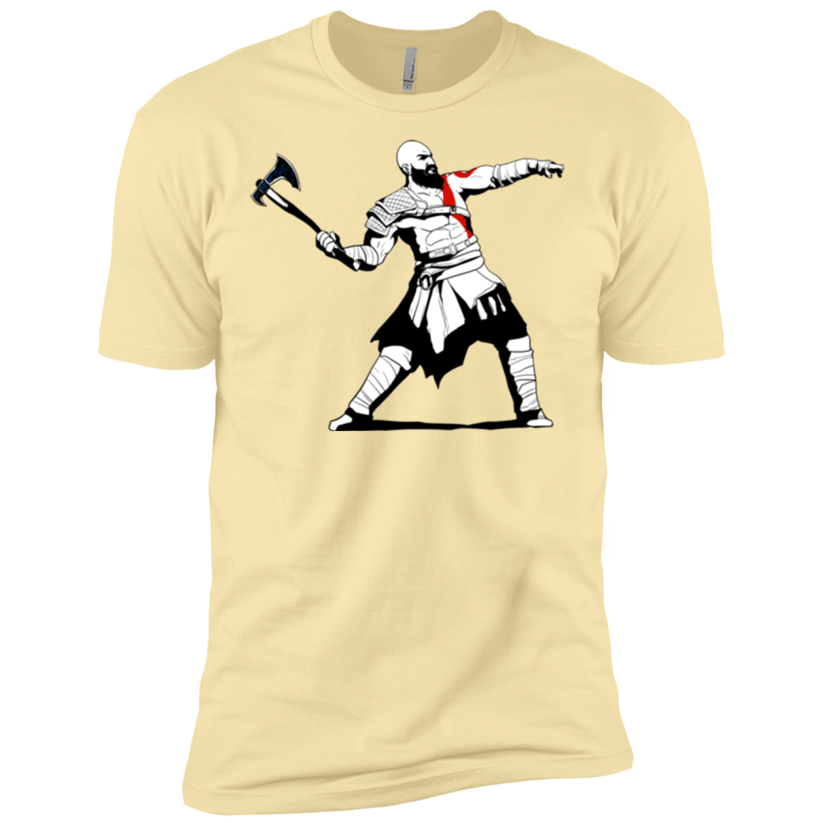 Kratos Banksy Men's Premium T-Shirt