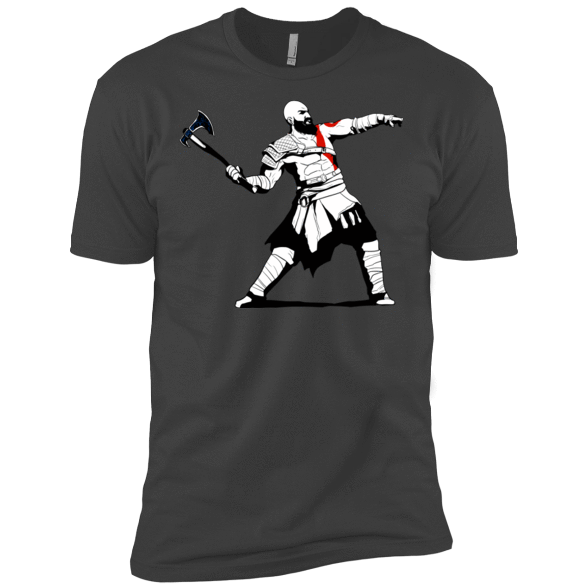 Kratos Banksy Men's Premium T-Shirt