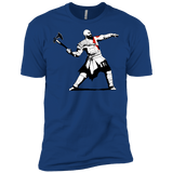 T-Shirts Royal / X-Small Kratos Banksy Men's Premium T-Shirt