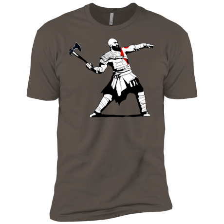 T-Shirts Warm Grey / X-Small Kratos Banksy Men's Premium T-Shirt
