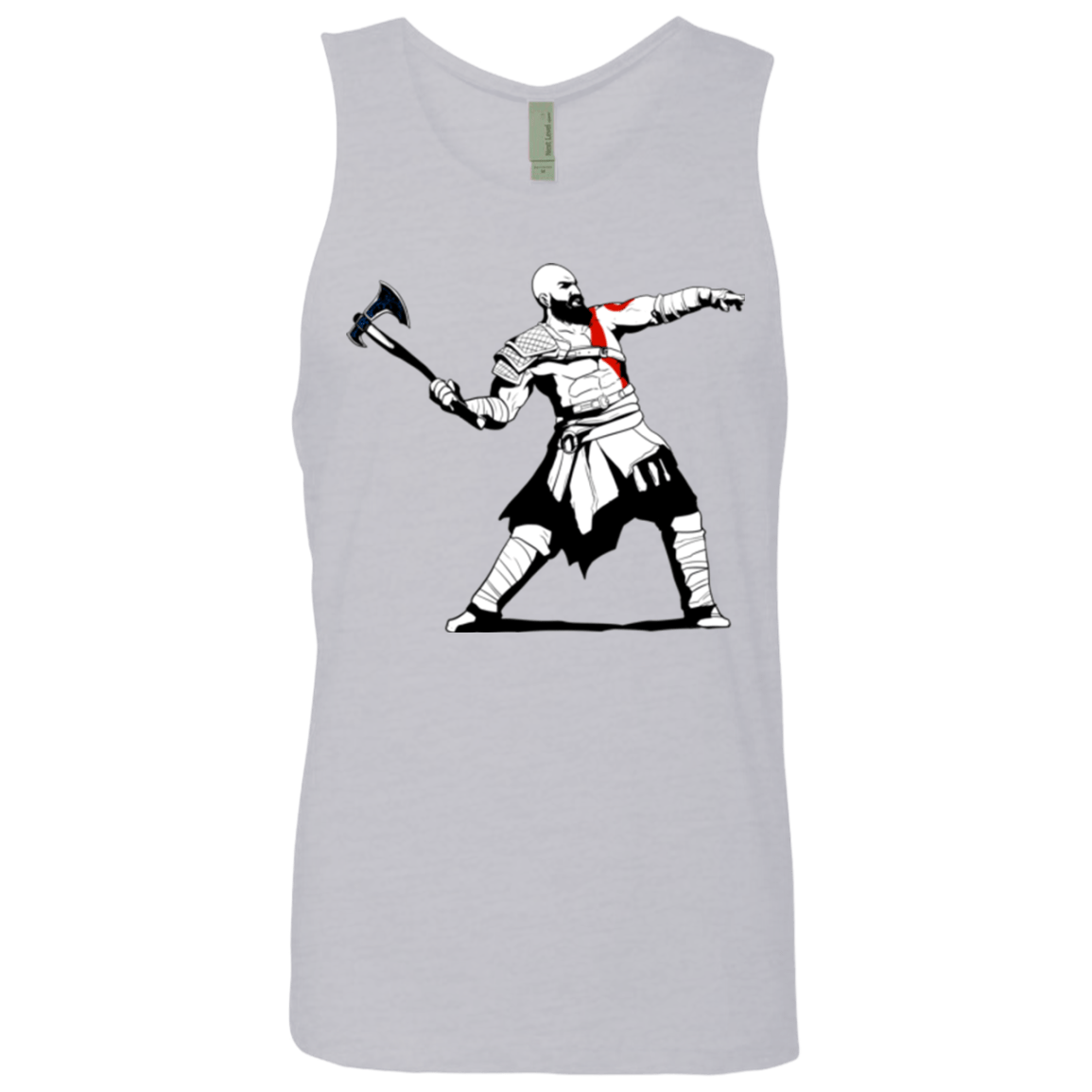 Kratos Banksy Men's Premium Tank Top