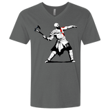 Kratos Banksy Men's Premium V-Neck