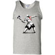 T-Shirts Ash / S Kratos Banksy Men's Tank Top