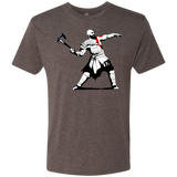 T-Shirts Macchiato / S Kratos Banksy Men's Triblend T-Shirt