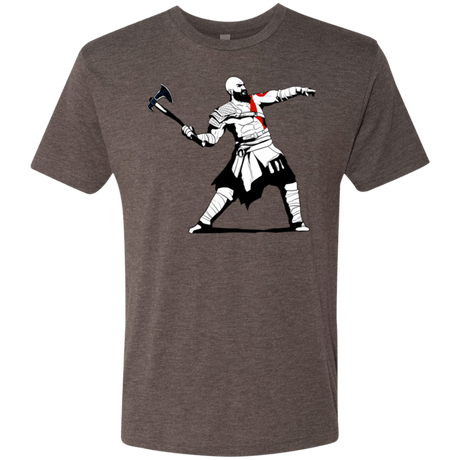 T-Shirts Macchiato / S Kratos Banksy Men's Triblend T-Shirt