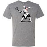 T-Shirts Premium Heather / S Kratos Banksy Men's Triblend T-Shirt
