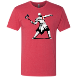 T-Shirts Vintage Red / S Kratos Banksy Men's Triblend T-Shirt
