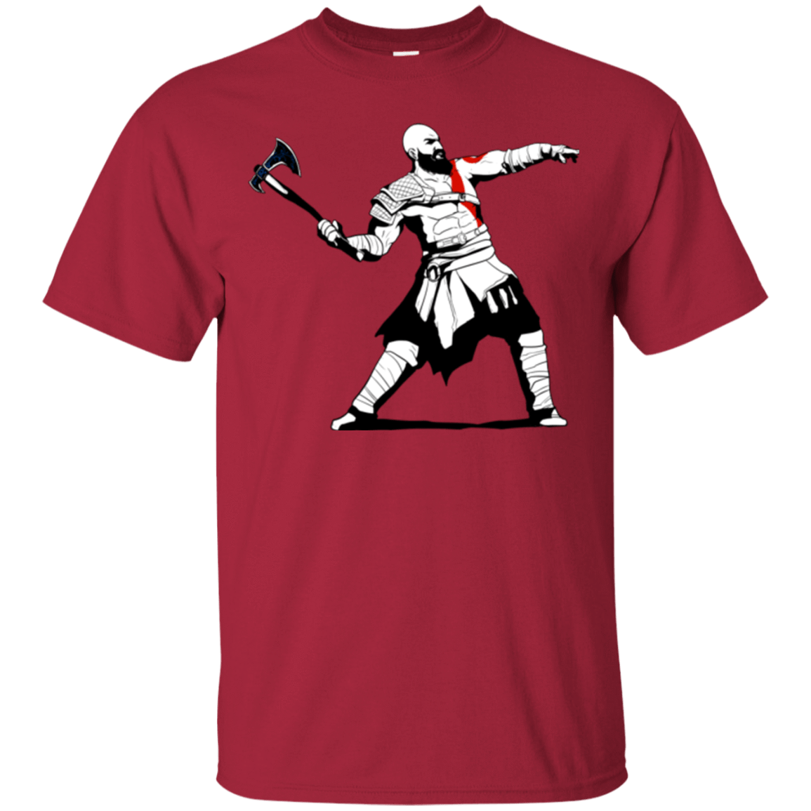 T-Shirts Cardinal / S Kratos Banksy T-Shirt