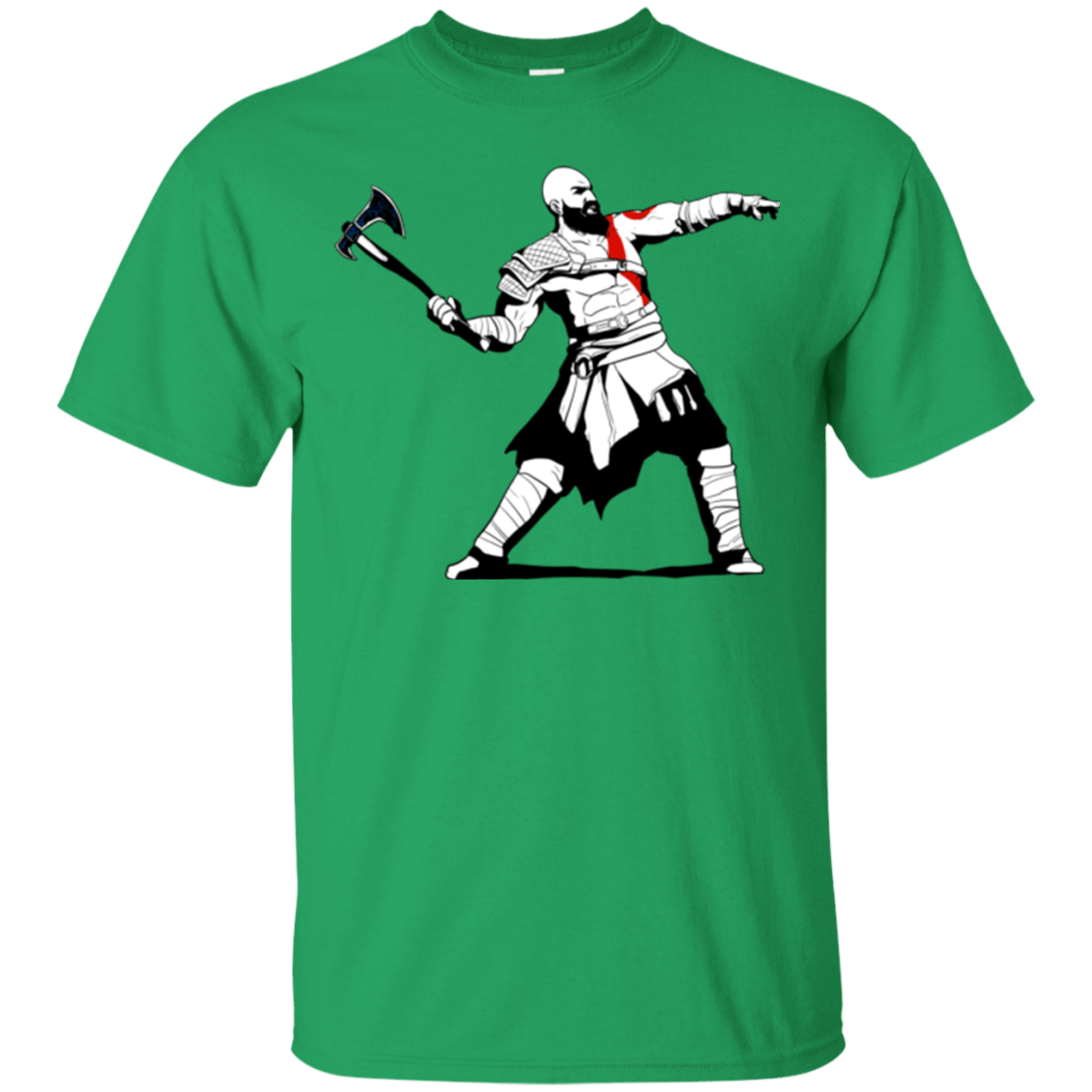 T-Shirts Irish Green / S Kratos Banksy T-Shirt