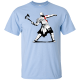 T-Shirts Light Blue / S Kratos Banksy T-Shirt