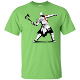 T-Shirts Lime / S Kratos Banksy T-Shirt