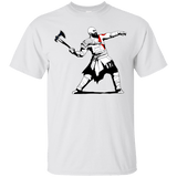 T-Shirts White / S Kratos Banksy T-Shirt