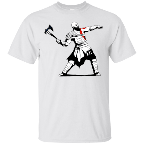 T-Shirts White / S Kratos Banksy T-Shirt