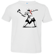 T-Shirts White / 2T Kratos Banksy Toddler Premium T-Shirt