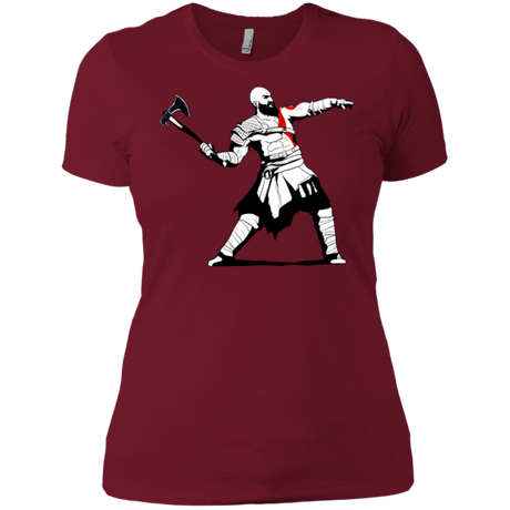 T-Shirts Scarlet / X-Small Kratos Banksy Women's Premium T-Shirt