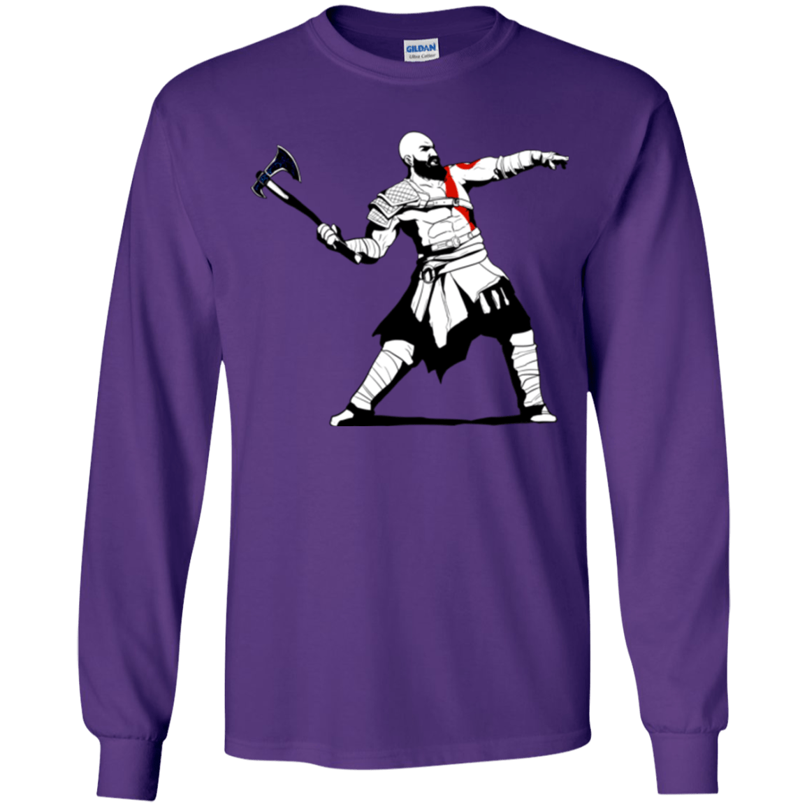 Kratos Banksy Youth Long Sleeve T-Shirt