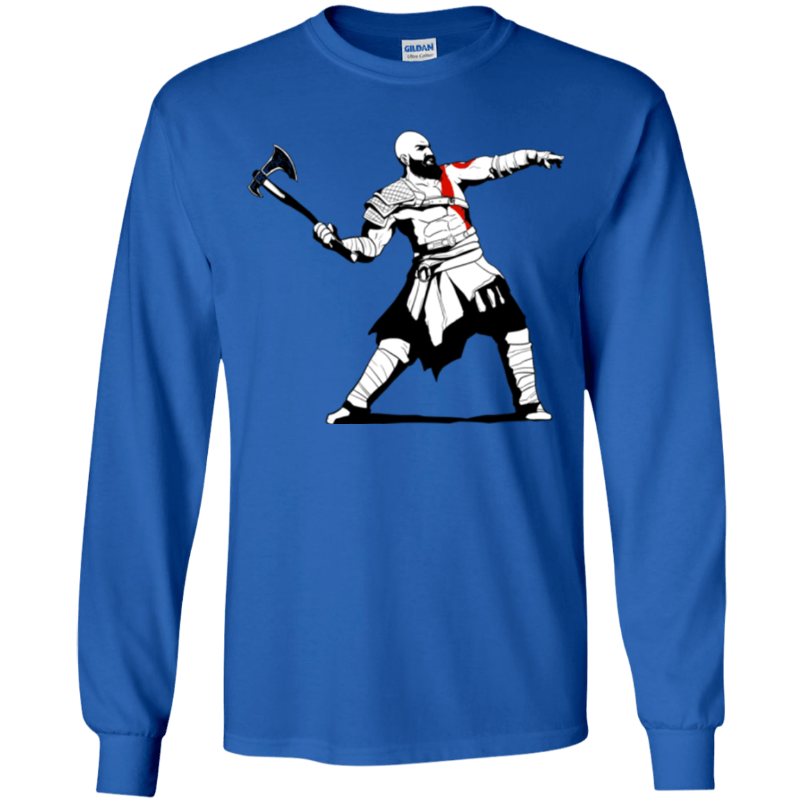 Kratos Banksy Youth Long Sleeve T-Shirt