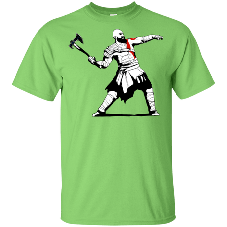 T-Shirts Lime / YXS Kratos Banksy Youth T-Shirt