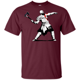 T-Shirts Maroon / YXS Kratos Banksy Youth T-Shirt