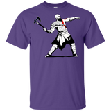 T-Shirts Purple / YXS Kratos Banksy Youth T-Shirt