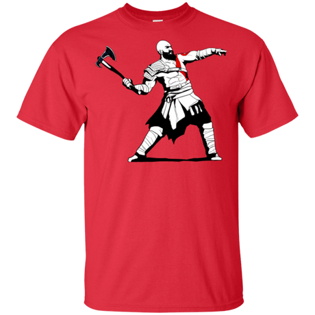 T-Shirts Red / YXS Kratos Banksy Youth T-Shirt