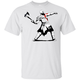 T-Shirts White / YXS Kratos Banksy Youth T-Shirt