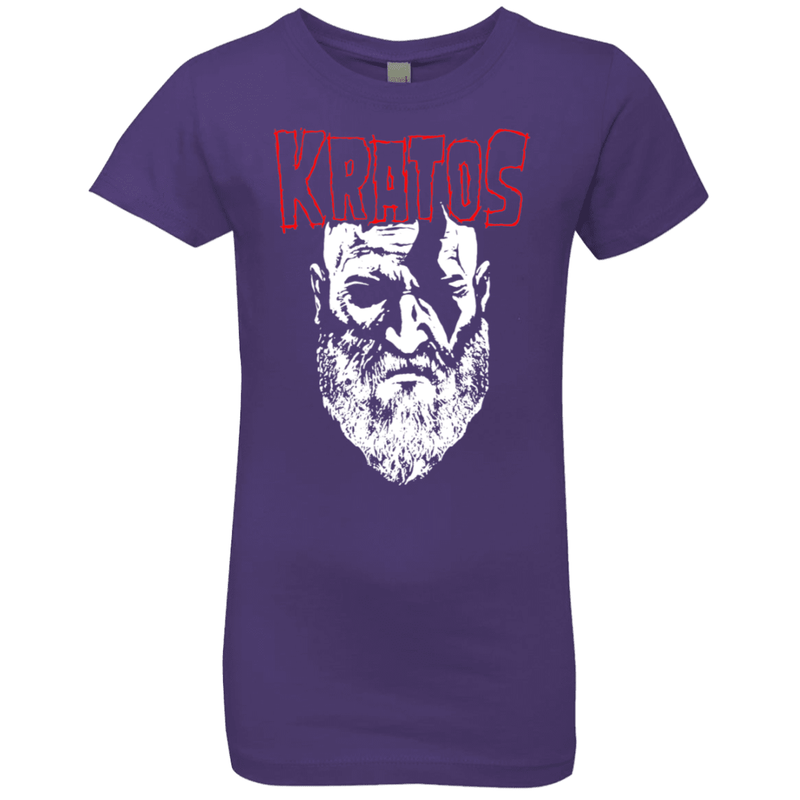 T-Shirts Purple Rush / YXS Kratos Danzig Girls Premium T-Shirt