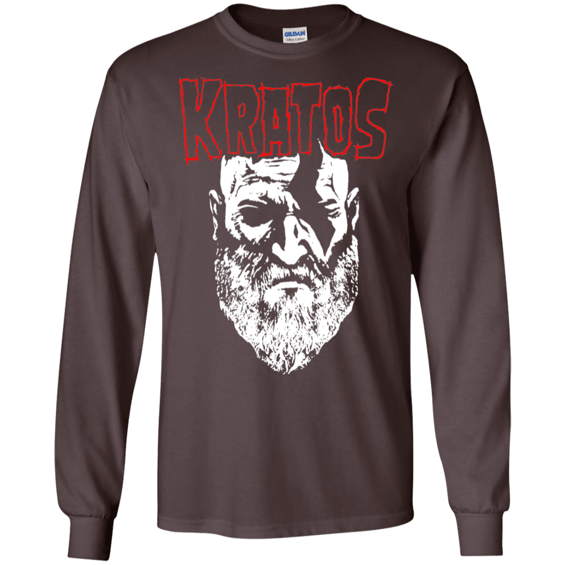 T-Shirts Dark Chocolate / S Kratos Danzig Men's Long Sleeve T-Shirt