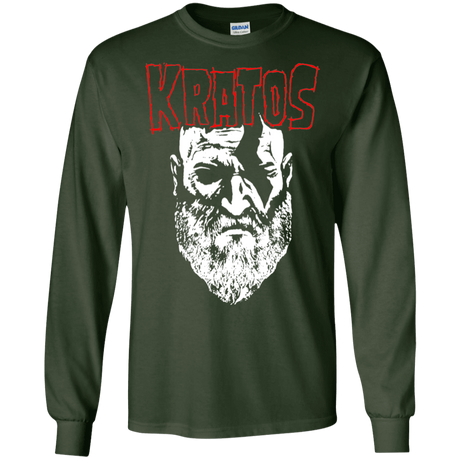 T-Shirts Forest Green / S Kratos Danzig Men's Long Sleeve T-Shirt