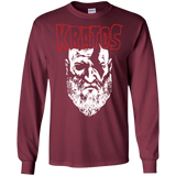 T-Shirts Maroon / S Kratos Danzig Men's Long Sleeve T-Shirt