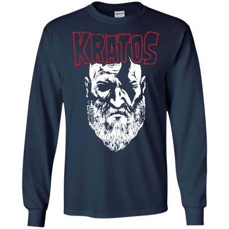 T-Shirts Navy / S Kratos Danzig Men's Long Sleeve T-Shirt