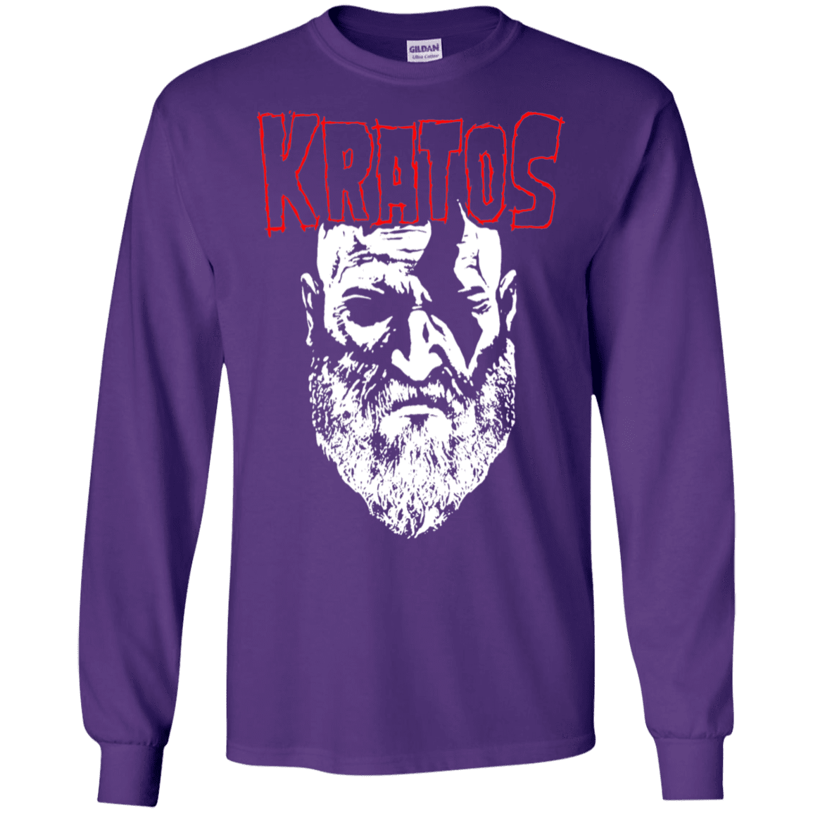 T-Shirts Purple / S Kratos Danzig Men's Long Sleeve T-Shirt