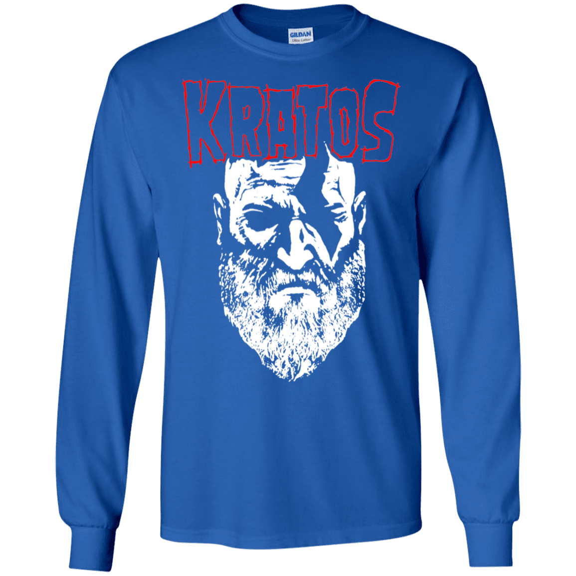 T-Shirts Royal / S Kratos Danzig Men's Long Sleeve T-Shirt