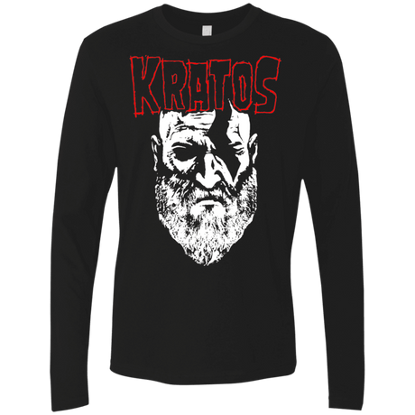 T-Shirts Black / S Kratos Danzig Men's Premium Long Sleeve