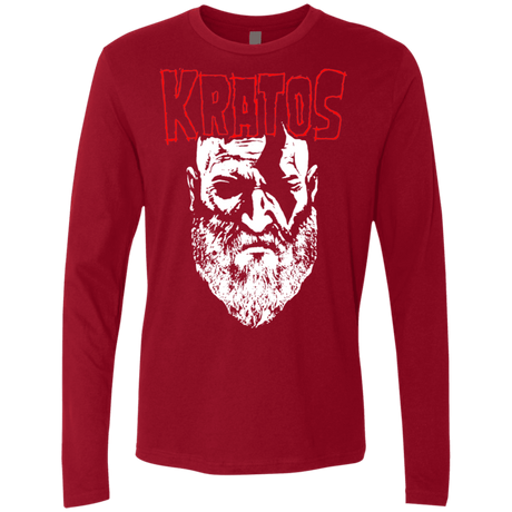 T-Shirts Cardinal / S Kratos Danzig Men's Premium Long Sleeve