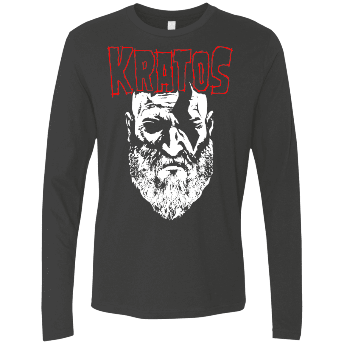 T-Shirts Heavy Metal / S Kratos Danzig Men's Premium Long Sleeve