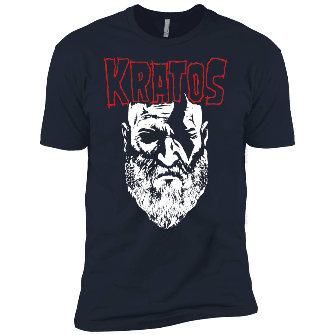 T-Shirts Midnight Navy / X-Small Kratos Danzig Men's Premium T-Shirt
