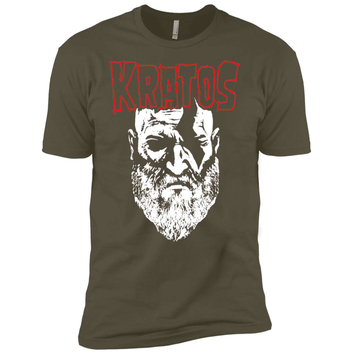 T-Shirts Military Green / X-Small Kratos Danzig Men's Premium T-Shirt