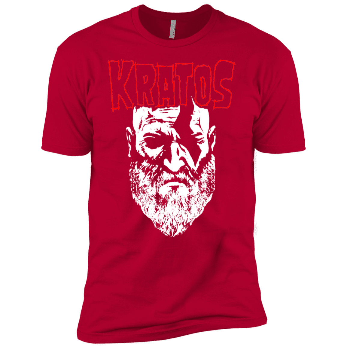 T-Shirts Red / X-Small Kratos Danzig Men's Premium T-Shirt