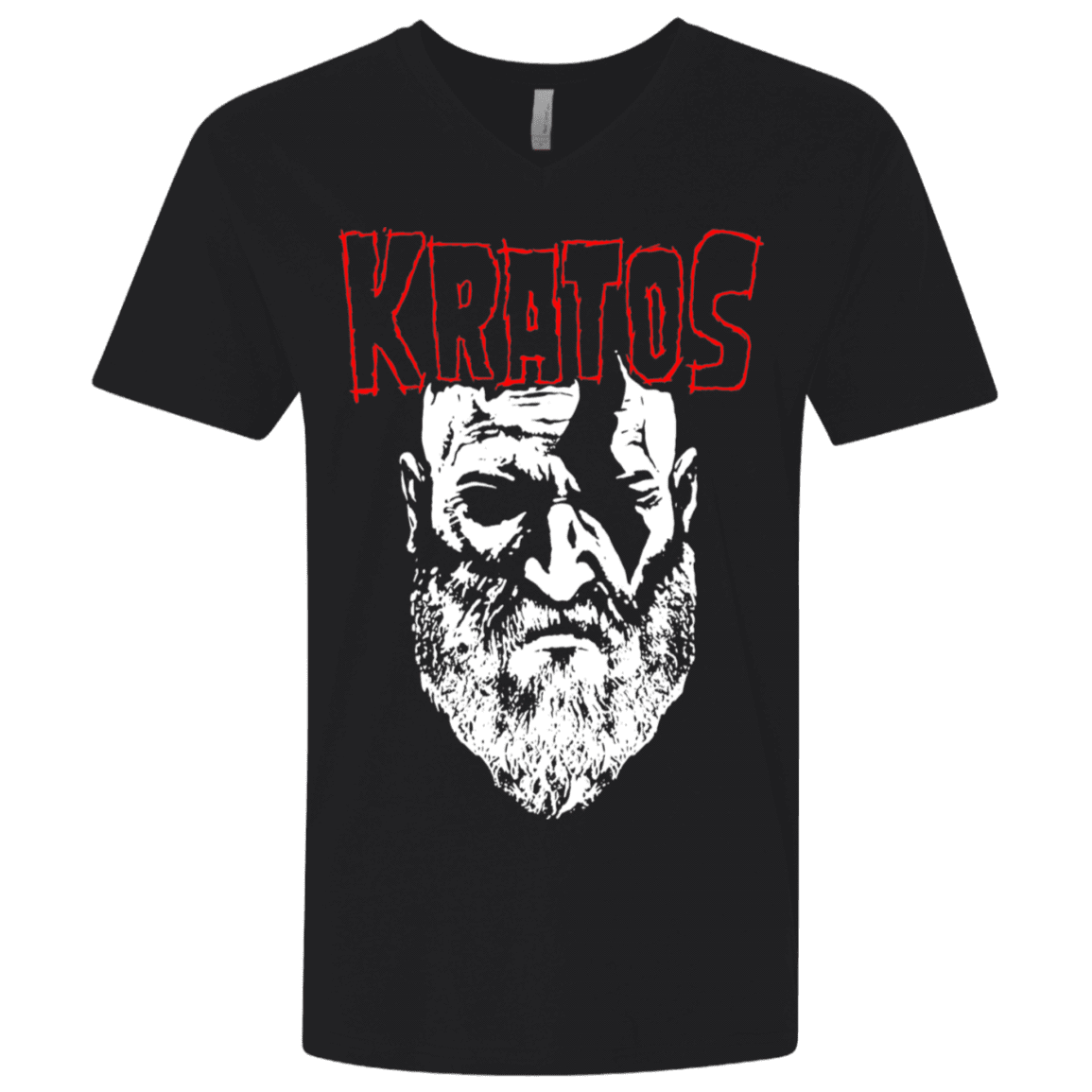T-Shirts Black / X-Small Kratos Danzig Men's Premium V-Neck