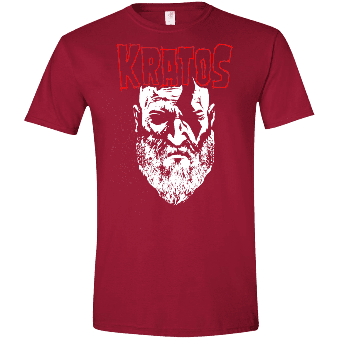 T-Shirts Cardinal Red / S Kratos Danzig Men's Semi-Fitted Softstyle