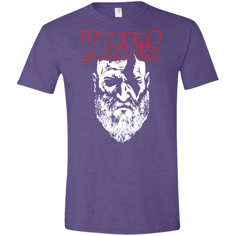 T-Shirts Heather Purple / S Kratos Danzig Men's Semi-Fitted Softstyle