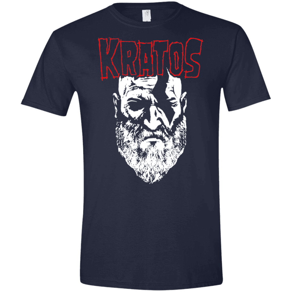 T-Shirts Navy / X-Small Kratos Danzig Men's Semi-Fitted Softstyle