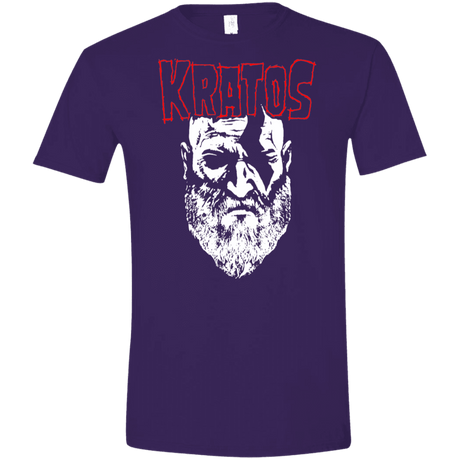 T-Shirts Purple / S Kratos Danzig Men's Semi-Fitted Softstyle