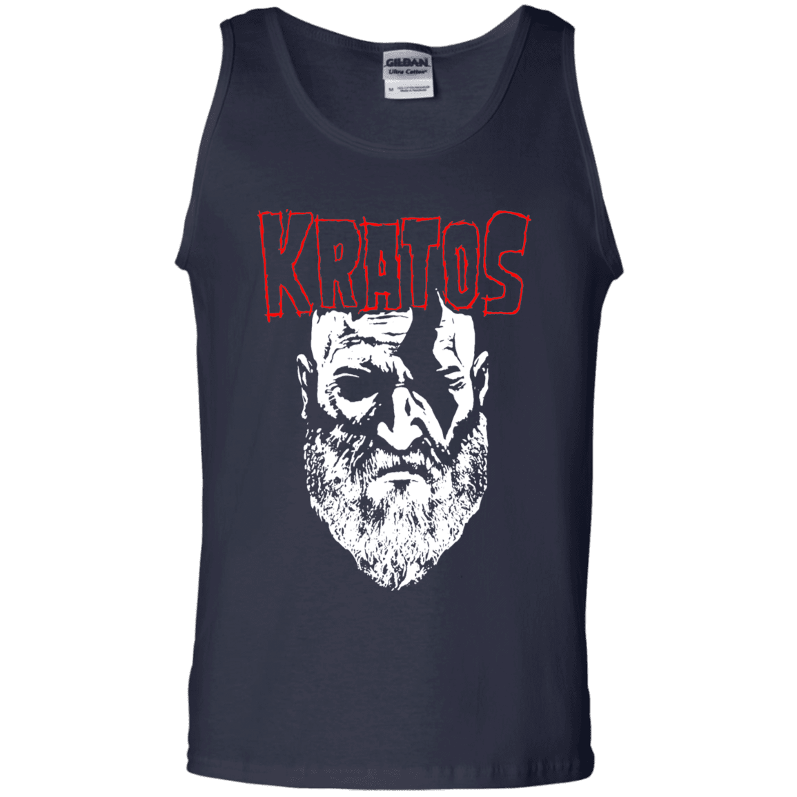 T-Shirts Navy / S Kratos Danzig Men's Tank Top