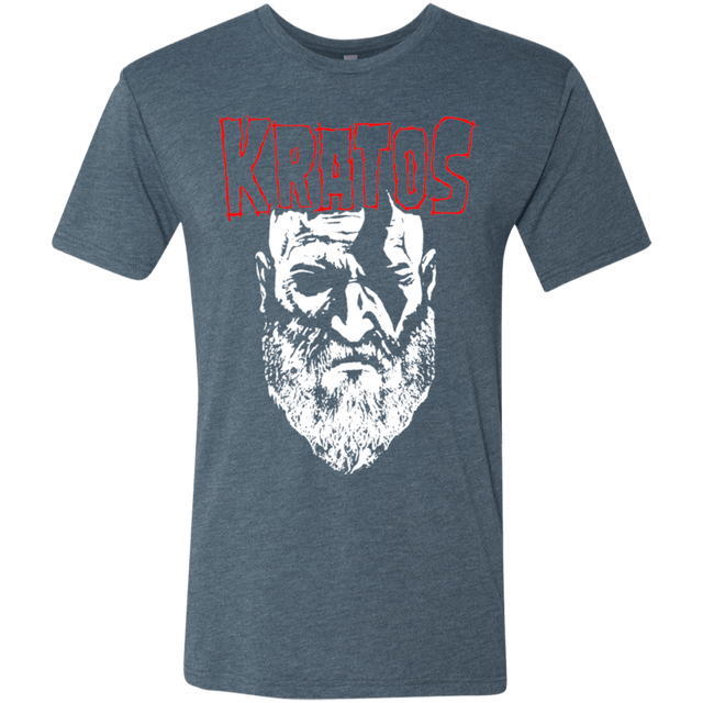 T-Shirts Indigo / S Kratos Danzig Men's Triblend T-Shirt