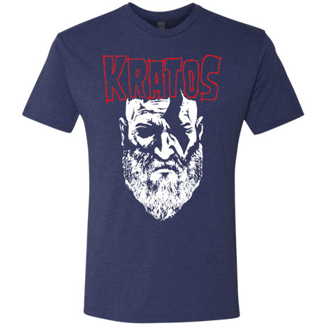 T-Shirts Vintage Navy / S Kratos Danzig Men's Triblend T-Shirt