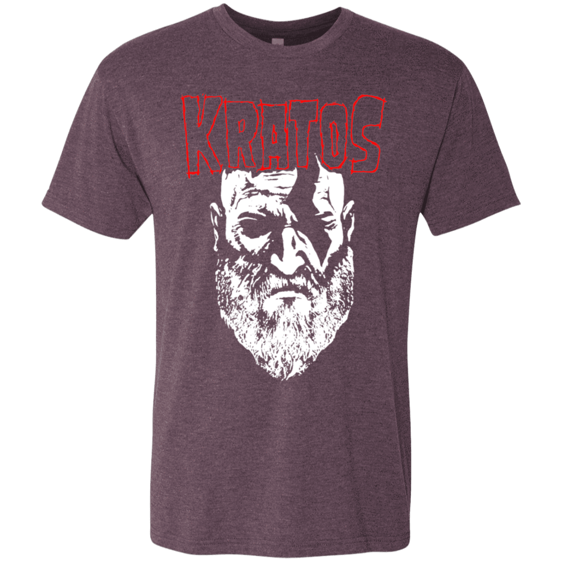 T-Shirts Vintage Purple / S Kratos Danzig Men's Triblend T-Shirt